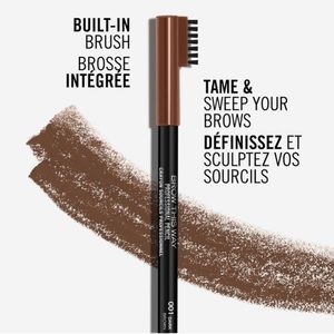 🔥4/$25🔥 Brow this way pencil liner. Dark brown with brush
